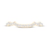 Thumbnail Image 3 of Now + Forever Diamond Scalloped Edge Wedding Band 1/5 ct tw 14K Yellow Gold