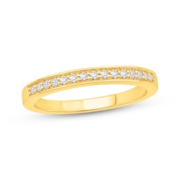 Now + Forever Diamond Wedding Ring 1/6 ct tw 10K Yellow Gold
