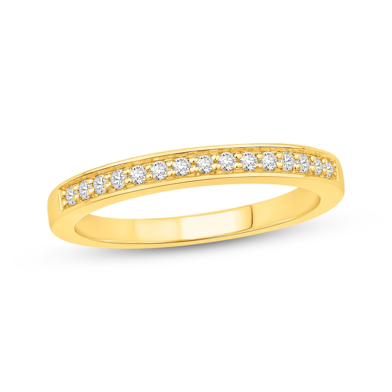 Main Image 1 of Now + Forever Diamond Wedding Ring 1/6 ct tw 10K Yellow Gold