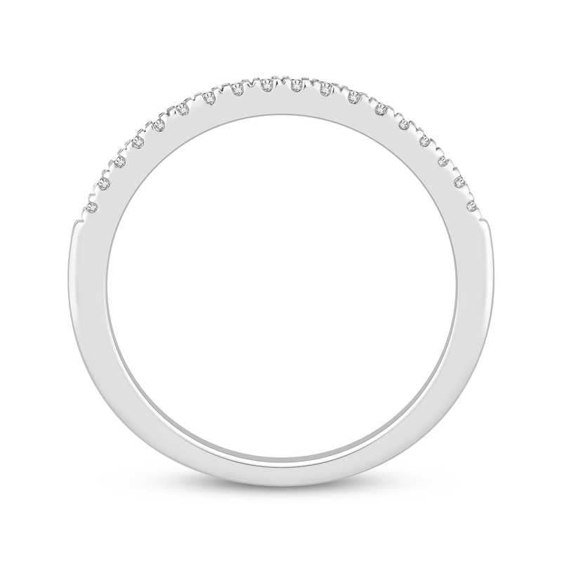 Main Image 3 of Now + Forever Diamond Wedding Ring 1/10 ct tw 10K White Gold