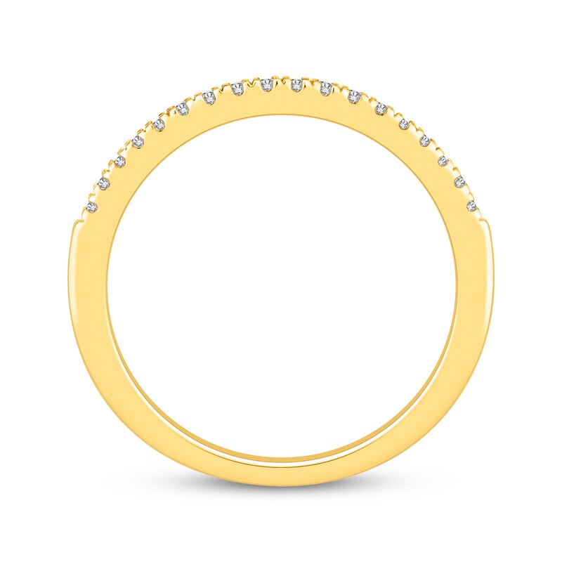 Main Image 3 of Now + Forever Diamond Wedding Ring 1/10 ct tw 10K Yellow Gold