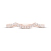 Thumbnail Image 3 of Now + Forever Diamond Contour Wedding Band 1/8 ct tw 14K Rose Gold