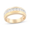 Thumbnail Image 1 of Now + Forever Men's Diamond Wedding Band 1 ct tw 10K Yellow Gold