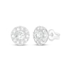 Thumbnail Image 1 of KAY Lab-Grown Diamonds Halo Stud Earrings 2 ct tw 10K White Gold