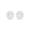 Thumbnail Image 2 of KAY Lab-Grown Diamonds Halo Stud Earrings 2 ct tw 10K White Gold