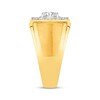 Thumbnail Image 2 of KAY Lab-Grown diamonds Men's Halo Ring 2 ct tw 10K Yellow Gold