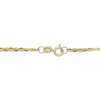 Thumbnail Image 3 of Solid Layered Mirror Chain Lariat Necklace 10K Yellow Gold 17&quot;