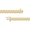 Thumbnail Image 3 of KAY Lab-Grown diamonds S-Link Bracelet 2 ct tw 10K Yellow Gold 7&quot;