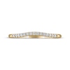 Thumbnail Image 3 of Now + Forever Diamond Contour Wedding Band 1/10 ct tw 14K Yellow Gold