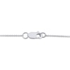 Thumbnail Image 3 of Multi-Diamond Sideways Teardrop Anklet 1/20 ct tw Sterling Silver 10&quot;