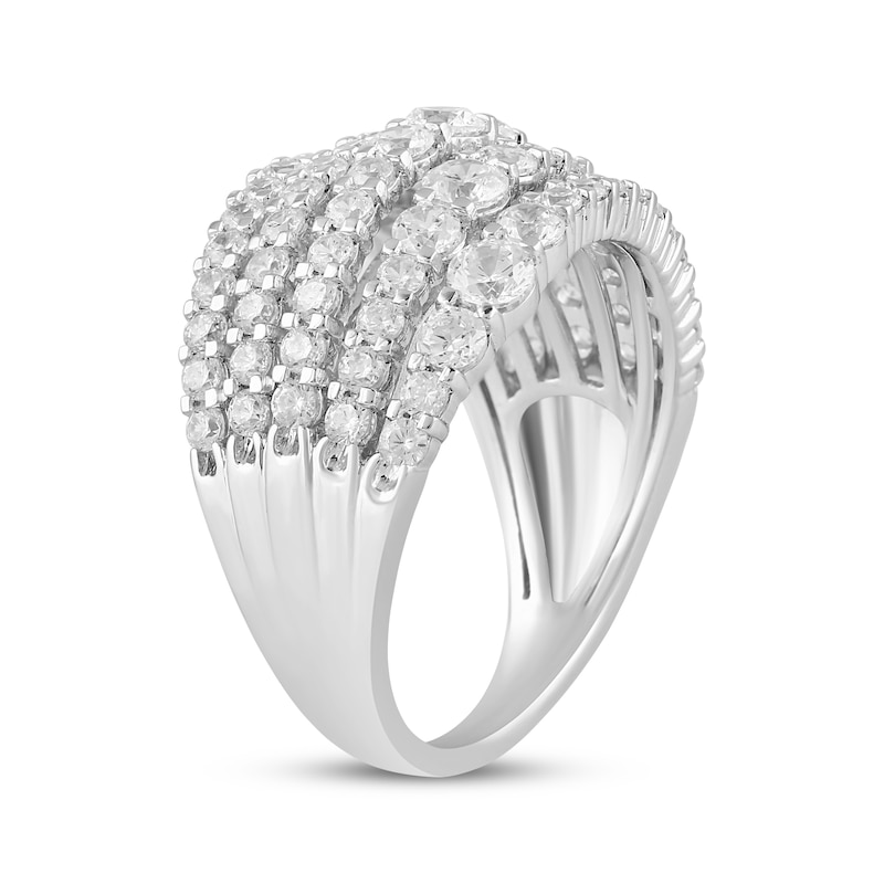 Main Image 2 of KAY Lab-Grown Diamonds Multi-Row Ring 1 ct tw 10K White Gold