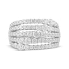 Thumbnail Image 3 of KAY Lab-Grown Diamonds Multi-Row Ring 1 ct tw 10K White Gold