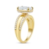 Thumbnail Image 2 of Now + Forever Radiant-Cut Lab-Grown Diamond Engagement Ring 3 ct tw 14K Yellow Gold