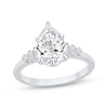 Thumbnail Image 1 of Now + Forever Lab-Grown Diamonds Pear-Shaped Engagement Ring 2-1/5 ct tw 14K White Gold
