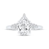 Thumbnail Image 3 of Now + Forever Lab-Grown Diamonds Pear-Shaped Engagement Ring 2-1/5 ct tw 14K White Gold