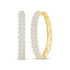 Thumbnail Image 1 of KAY Lab-Grown Diamonds Hoop Earrings 2 ct tw 10K Yellow Gold
