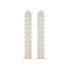 Thumbnail Image 2 of KAY Lab-Grown Diamonds Hoop Earrings 2 ct tw 10K Yellow Gold