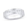 Thumbnail Image 1 of Now + Forever Men's Diamond Wedding Ring 3/8 ct tw 10K White Gold