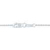 Thumbnail Image 3 of KAY Lab-Grown Diamonds Double Dangle Station Necklace 7/8 ct tw 10K White Gold 18"