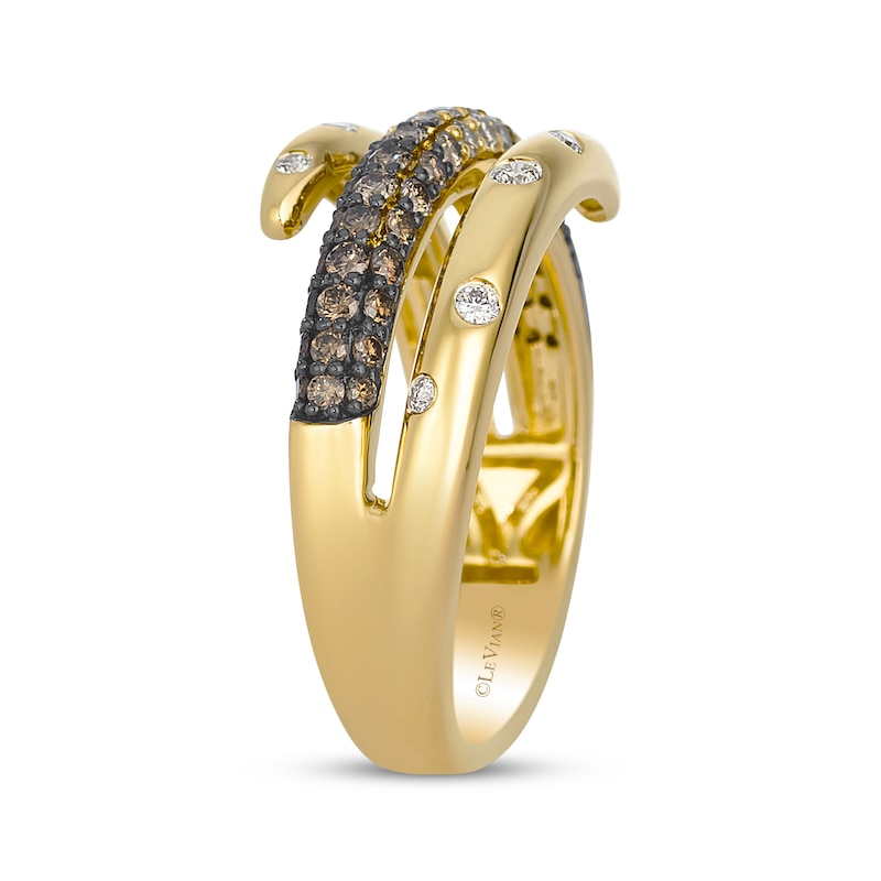 Main Image 2 of Le Vian Desert Diamonds Wrap Ring 5/8 ct tw 14K Honey Gold