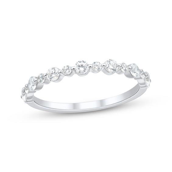 Now + Forever Diamond Anniversary Ring 1/2 ct tw 10K White Gold