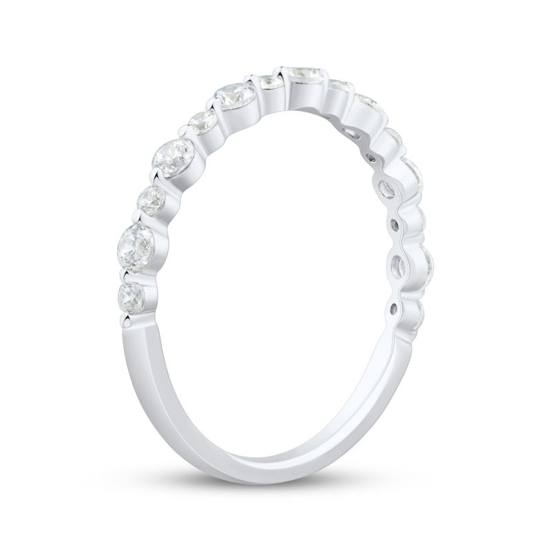 Main Image 2 of Now + Forever Diamond Anniversary Ring 1/2 ct tw 10K White Gold