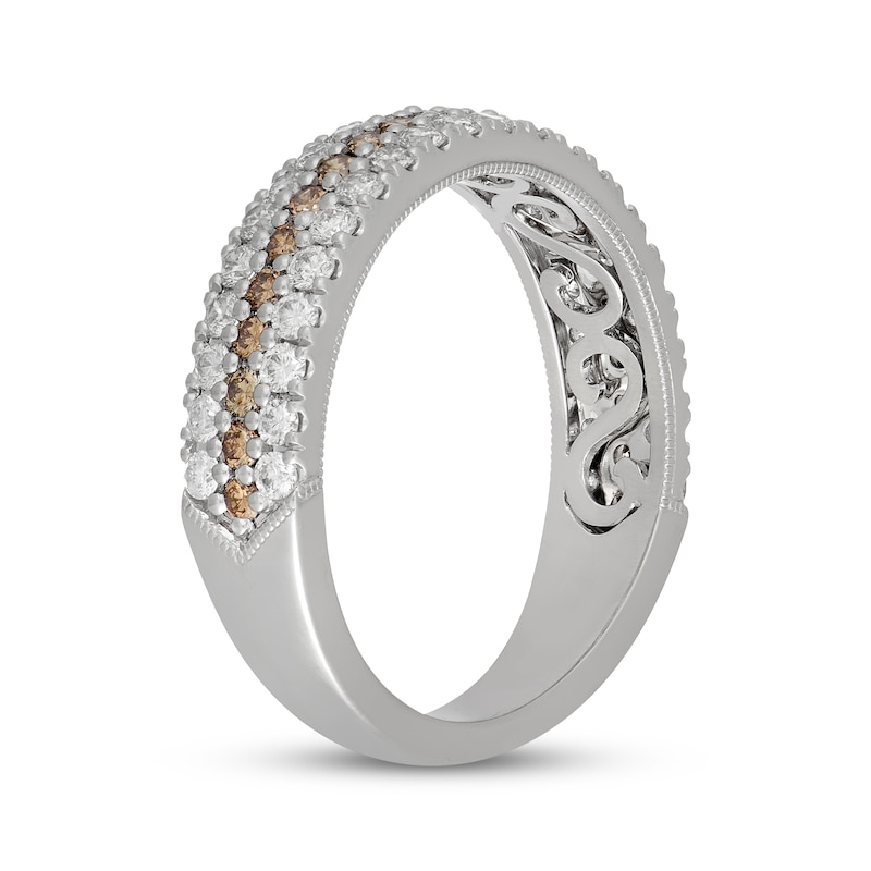 Main Image 2 of Neil Lane Desert Diamonds Three-Row Anniversary Ring 1 ct tw 14K White Gold