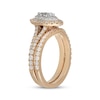 Thumbnail Image 2 of Neil Lane Marquise-Cut Diamond Halo Bridal Set 1 ct tw 14K Two-Tone Gold