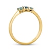 Thumbnail Image 3 of Le Vian Montana Sapphire Ombré Three-Stone Ring 14K Honey Gold