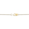 Thumbnail Image 3 of Desert Diamonds Ombré Cross Necklace 1 ct tw 10K Yellow Gold 18"
