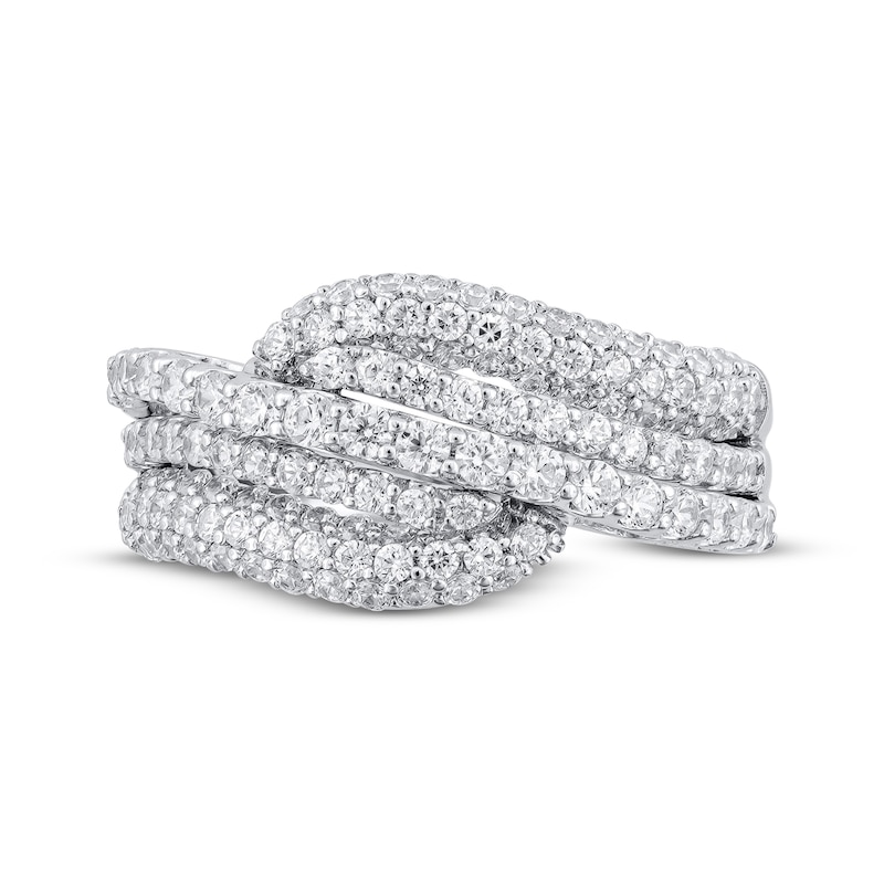 Main Image 2 of THE LEO Diamond Multi-Row Wave Ring 1-1/2 ct tw 14K White Gold