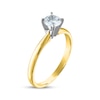 Thumbnail Image 2 of Now + Forever Diamond Solitaire Ring 1/2 carat Round-Cut 14K Yellow Gold (I/I2)