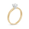 Thumbnail Image 2 of Diamond Solitaire Ring 1/2 carat Round-Cut 14K Yellow Gold (I/I2)