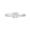 Thumbnail Image 4 of Now + Forever Diamond Solitaire Ring 1/2 carat Round-cut 14K White Gold (I/I2)