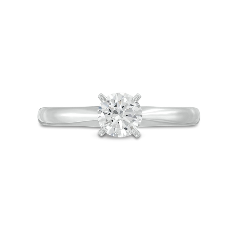 directory Mislukking koppel Diamond Solitaire Ring 1/2 carat Round-cut 14K White Gold | Kay