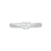 Thumbnail Image 3 of Diamond Solitaire Ring 1/3 carat Round-Cut 14K White Gold (I/I2)