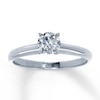Thumbnail Image 1 of Now + Forever Diamond Solitaire Ring 5/8 carat Round-Cut 14K White Gold (I/I2)