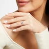 Thumbnail Image 5 of Now + Forever Certified Diamond Round-Cut Solitaire Engagement Ring 1-1/2 carats 14K White Gold (I/I2)