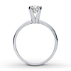 Thumbnail Image 1 of Certified Diamond Ring 3/4 carat Round-Cut 14K White Gold (I/I1)