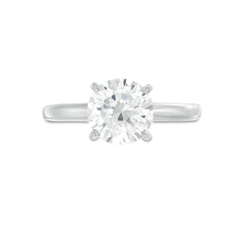 Main Image 4 of Now + Forever Certified Round-cut Diamond Engagement Ring 2 ct tw 14K White Gold (I/I2)