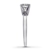 Thumbnail Image 3 of Certified Diamond Round-cut Ring 1-1/4 Carat 14K White Gold (I/I2)