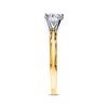 Thumbnail Image 2 of THE LEO Diamond Artisan Ring 1 Carat Round-cut 14K Yellow Gold