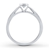 Thumbnail Image 2 of Now + Forever Diamond Solitaire Ring 1/5 Carat Round-cut 10K White Gold (I/I3)