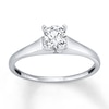 Thumbnail Image 1 of Now + Forever Diamond Solitaire Ring 3/4 carat Round-cut 14K White Gold (I/I3)