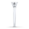 Thumbnail Image 1 of Diamond Solitaire Ring 1 1/4 carat Princess-cut 14K White Gold