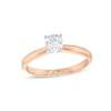 Thumbnail Image 0 of Solitaire Engagement Ring 1/2 Carat Diamond 14K Rose Gold (I/I2)
