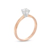 Thumbnail Image 2 of Solitaire Engagement Ring 1/2 Carat Diamond 14K Rose Gold (I/I2)