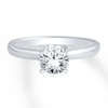 Thumbnail Image 1 of Now + Forever Certified Diamond Solitaire 3 Carat Round-cut 14K White Gold (I/I1)