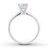 Thumbnail Image 2 of Now + Forever Certified Diamond Solitaire 3 Carat Round-cut 14K White Gold (I/I1)