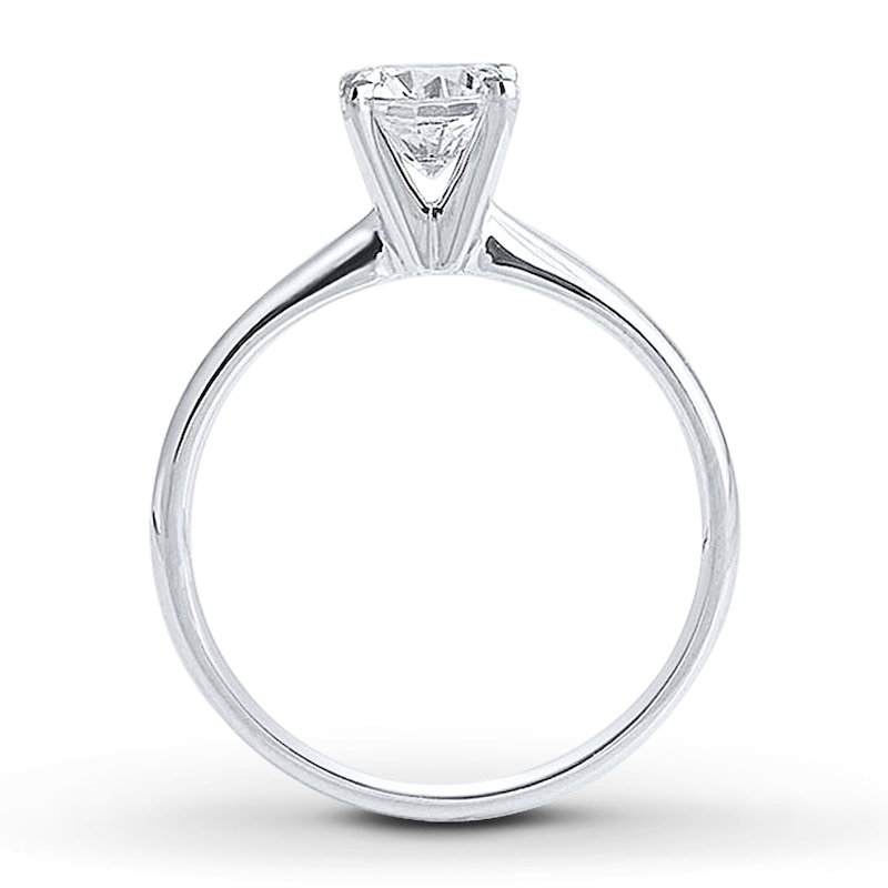 Main Image 2 of Now + Forever Certified Diamond Solitaire 3 Carat Round-cut 14K White Gold (I/I1)